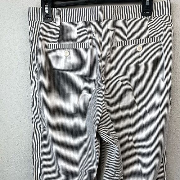 EUC Liz Claiborne Womens Tabitha Striped Slacks Size 8 - Picture 5 of 6